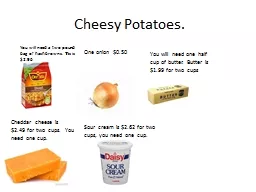 Cheesy Potatoes.