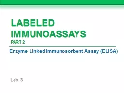 Labeled Immunoassays