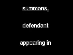 75.10.  Proof of service of summons, defendant appearing in action.
..