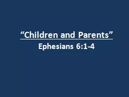 “Children and Parents”