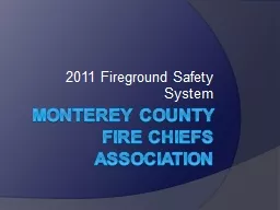 Monterey County Fire Chiefs Association
