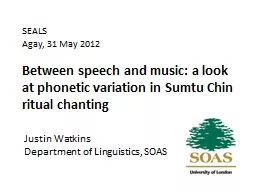 Between speech and music: a look at phonetic variation in