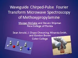 Waveguide Chirped-Pulse Fourier Transform Microwave Spectro