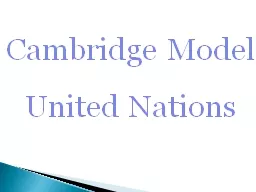 Cambridge Model