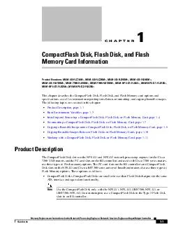 CHAPTER  Memory Replacement Instructions for the Network Processing Engine or Network