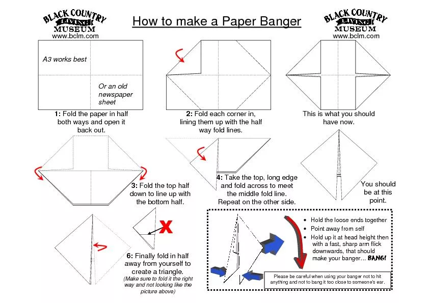 How to make a Paper Banger