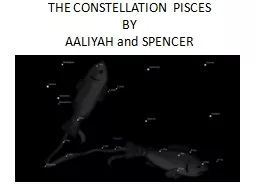 THE CONSTELLATION PISCES