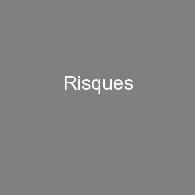 Risques
