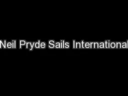 Neil Pryde Sails International