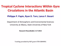 Tropical Cyclone Interactions Within Gyre
