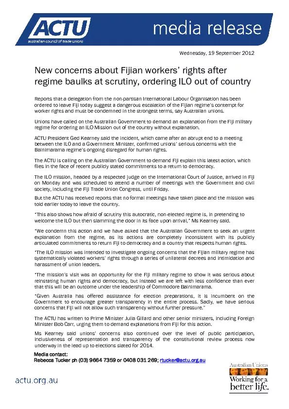 New concerns about Fijian workers
