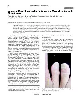 The Open DermatologyJournal, 2009, 3, 16-17  1874-3722/09 2009 Bentham