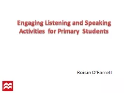Engaging Listening and Speaking