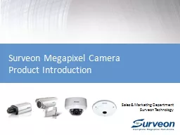 Surveon Megapixel Camera