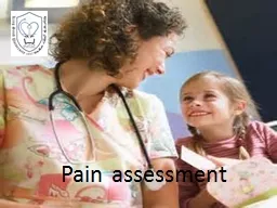 Pain assessment