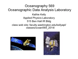 Oceanography 569