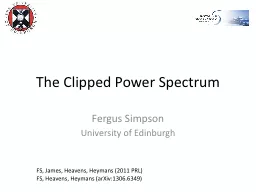 The Clipped Power Spectrum