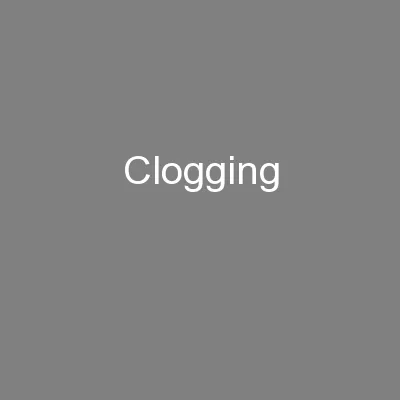 Clogging