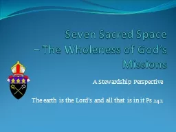 Seven Sacred Space