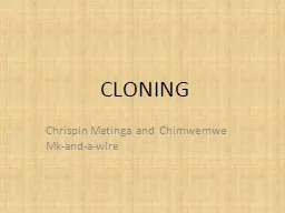 CLONING