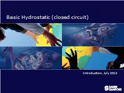 Basic Hydrostatic (closed circuit)