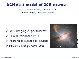 AGN dust model of 3CR sources
