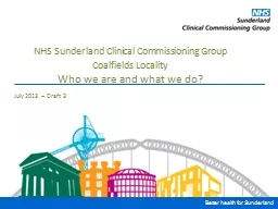 NHS Sunderland Clinical Commissioning Group