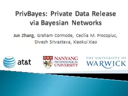 PrivBayes: Private Data Release via Bayesian Networks