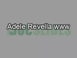 Adele Revella www