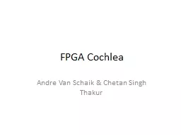 FPGA Cochlea