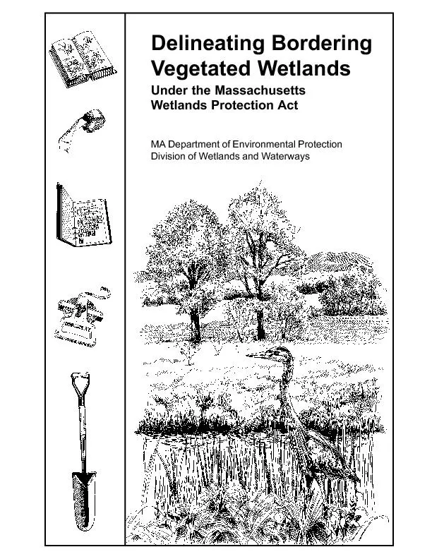 Delineating Bordering Vegetated WetlandsWest Wareham Field Office (ser