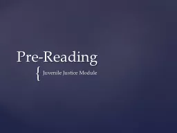 Pre-Reading