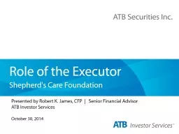 Role of the Executor