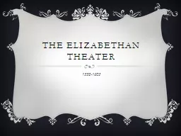 The Elizabethan Theater