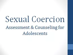 Sexual Coercion