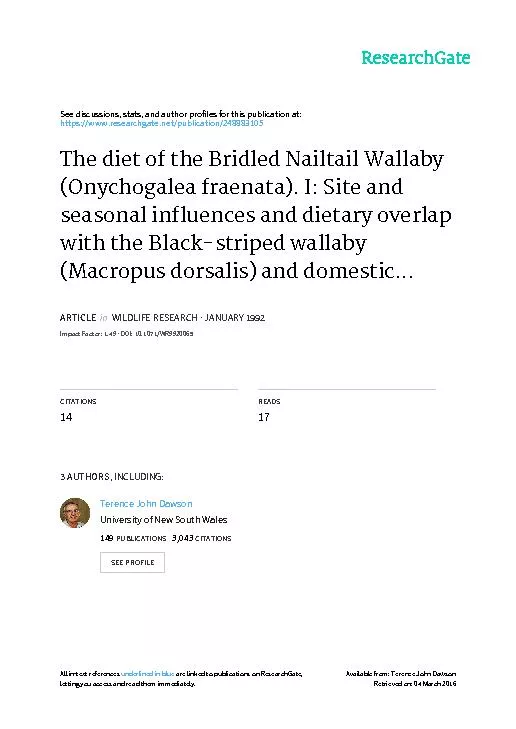 Diet of the Bridled