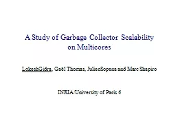 A Study of Garbage Collector Scalability