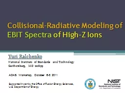 Collisional-Radiative Modeling of