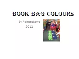 Book Bag Colours