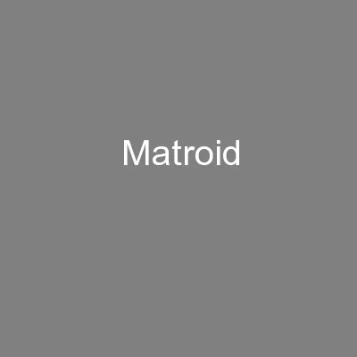 Matroid
