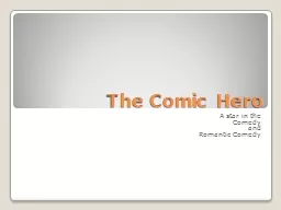 The Comic Hero