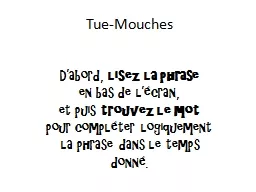 Tue-Mouches