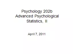Psychology 202b