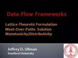 Data-Flow Frameworks