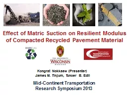 Effect of Matric Suction on Resilient Modulus