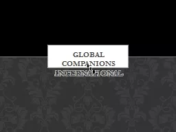 Global Companions