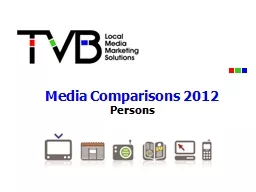 Media Comparisons 2012