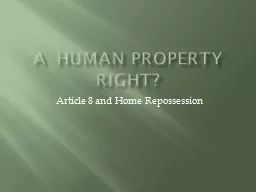 A  Human Property