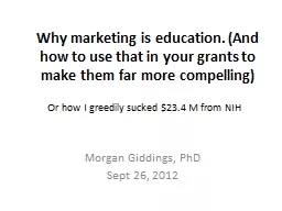 Why marketing is education. (And how to use that in your gr
