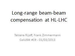 Long-range beam-beam compensation at HL-LHC
